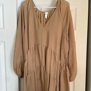 knee length float dress